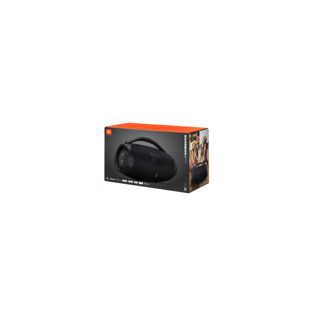 Enceinte portable stéréo 200 Watts - Bluetooth 5.3 - Wifi - Autonomie 24h - Etanche IP67