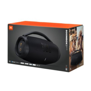 Enceinte portable stéréo 200 Watts - Bluetooth 5.3 - Wifi - Autonomie 24h - Etanche IP67